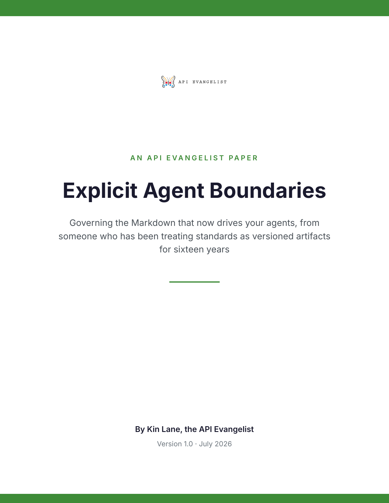 Explicit Agent Boundaries cover