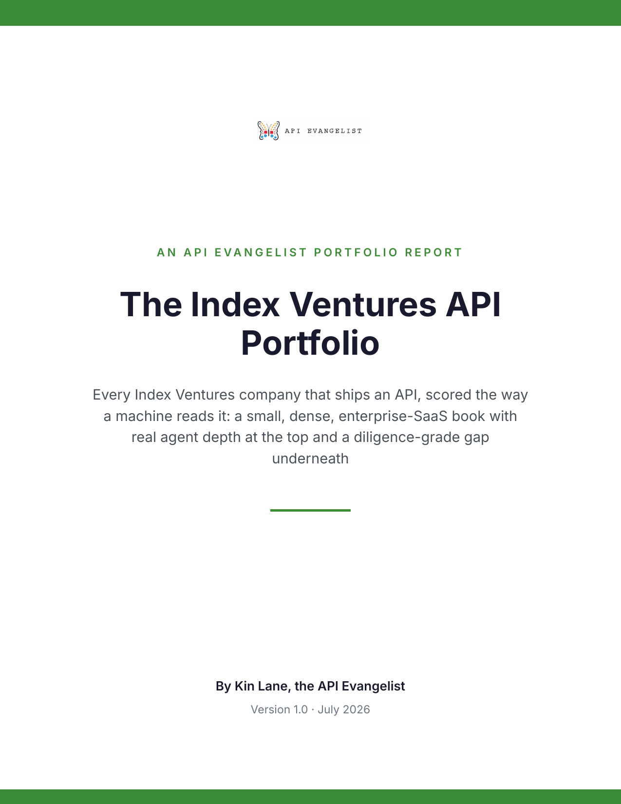 The Index Ventures API Portfolio cover