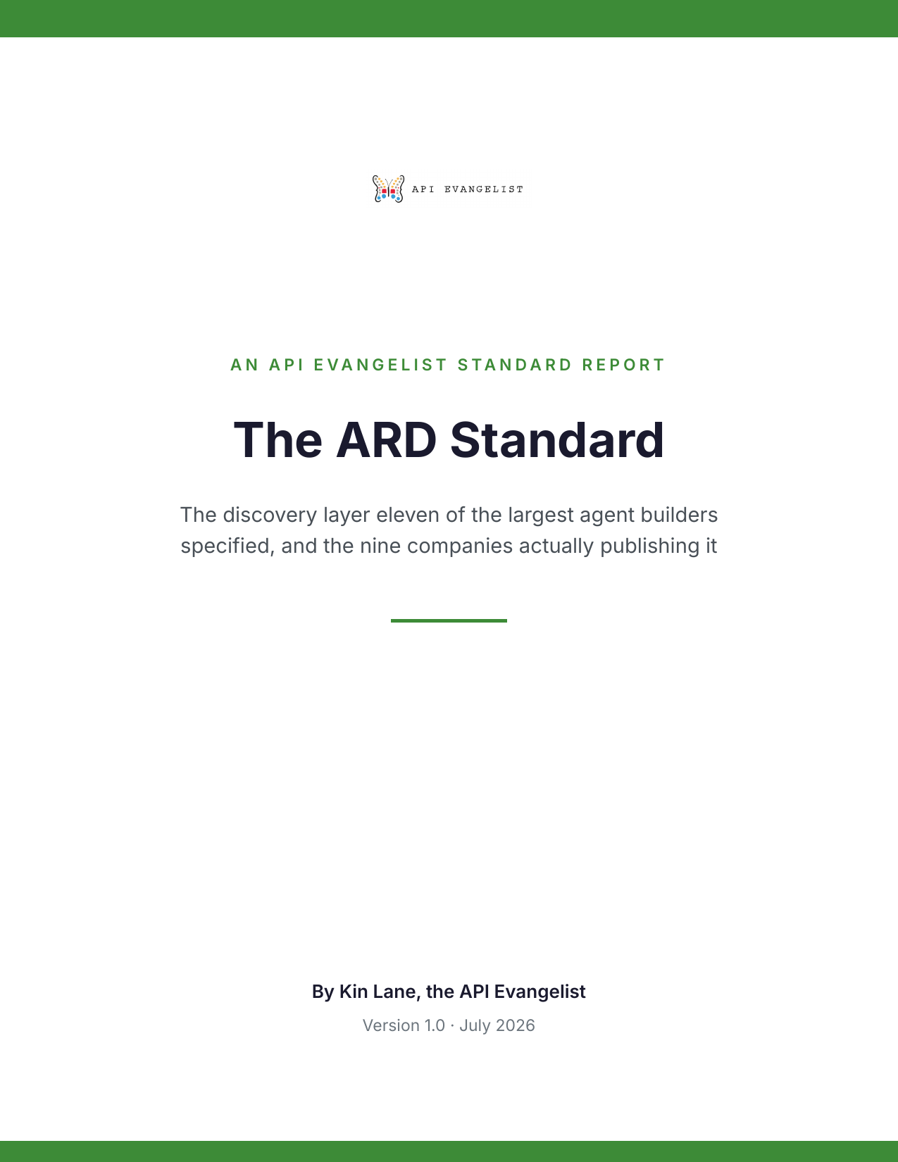 The ARD Standard cover